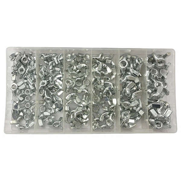 ASSORTED WING NUTS 150PC
