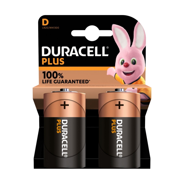 BATTERY TORCH MN1300 2PCE DURACELL