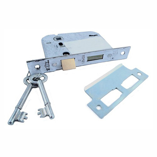 LOCK BODY ONLY 2 LEVER BBL