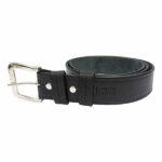 BELT LEATHER SIZE 40 BLACK