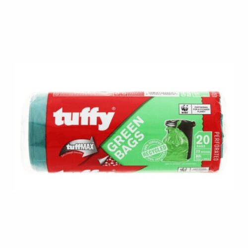 REFUSE BAGS GREEN 20P