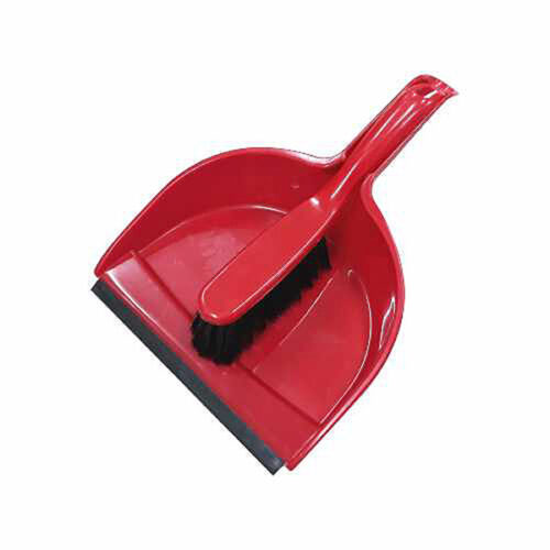 DUST PAN WITH 22MM LIP & BRUSH SET ACADEMY