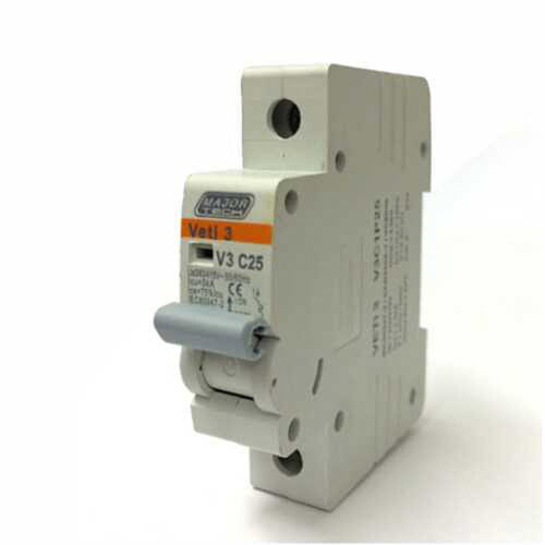 BREAKER 3KA 25A 18MM VETI