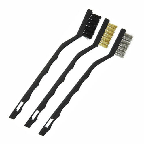 BRUSH SET PLASTIC HNDL 3 PCE