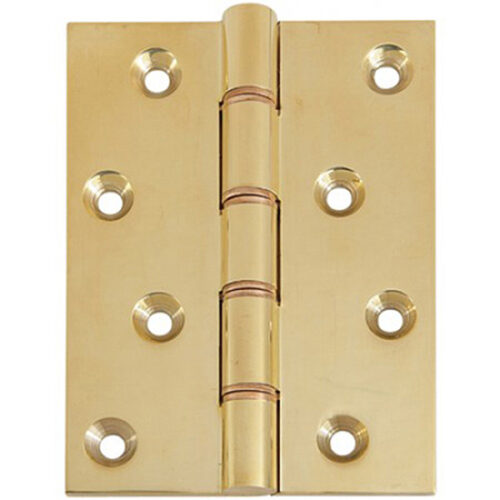 HINGE SOLID BRASS 75X41 2PC