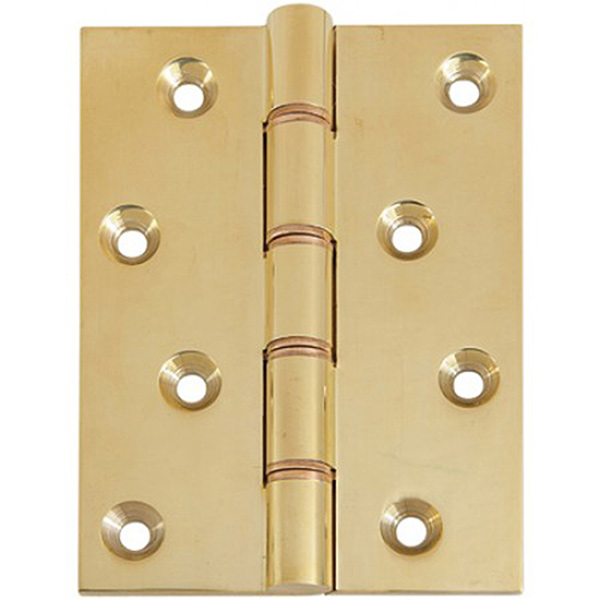 HINGE SOLID BRASS 75X41 2PC