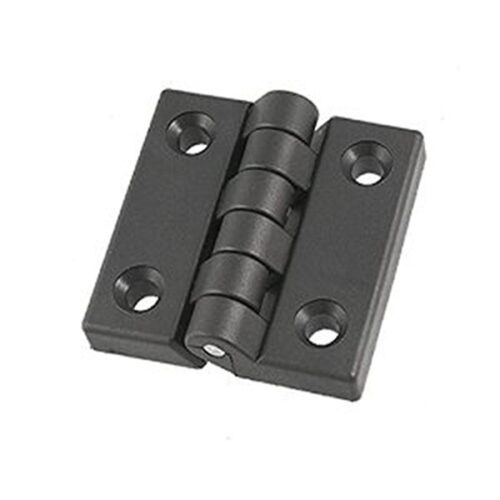 HINGE BLACK PLASTIC 60X38
