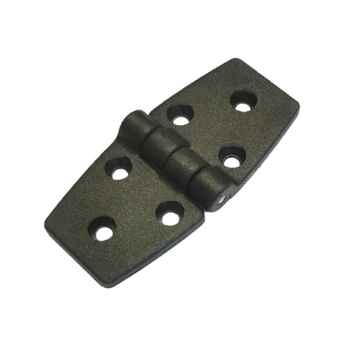 HINGE BLACK PLASTIC 78X38