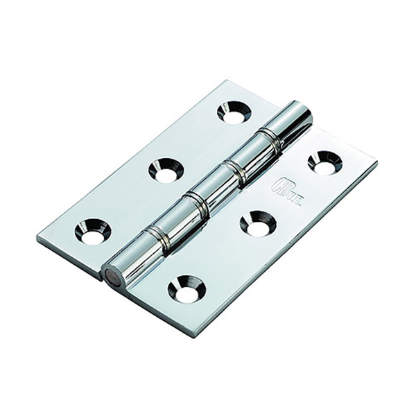 HINGE BUTT 76MM S/ST 2PC