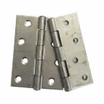HINGE BUTT 100X76X2MM S/ST 2PC