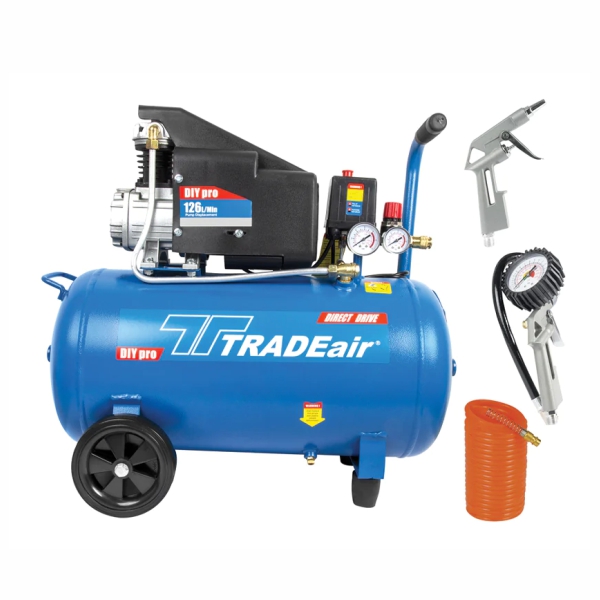COMP 50L 1.5HP DIY C/W KIT T/AIR