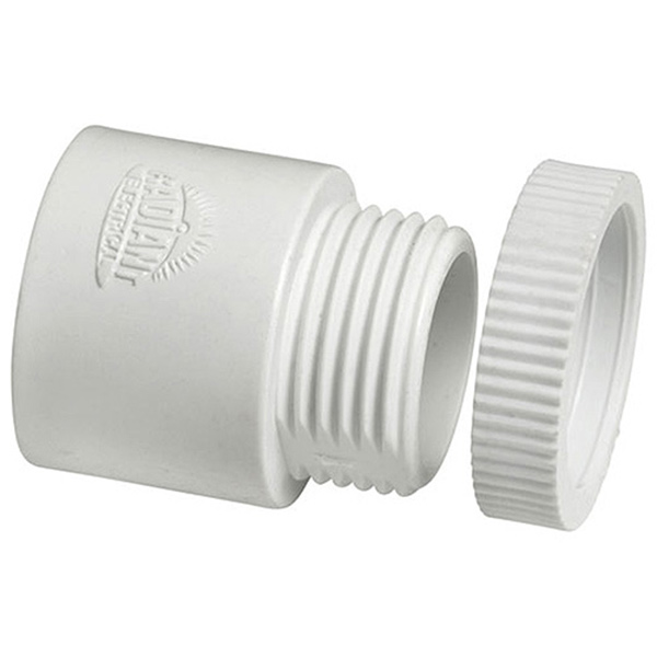CONDUIT MALE ADAP 20MM 2PC