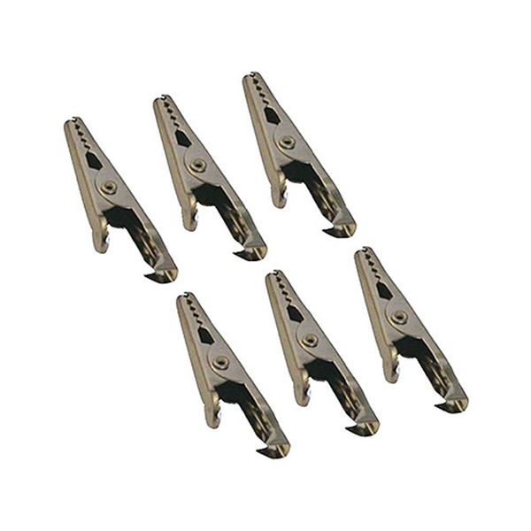 CROC BATTERY CLAMPS 5AMP 4PC