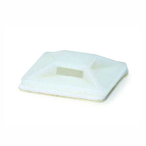 CABLE TIE MNT SQ 19X19 4PC CLE