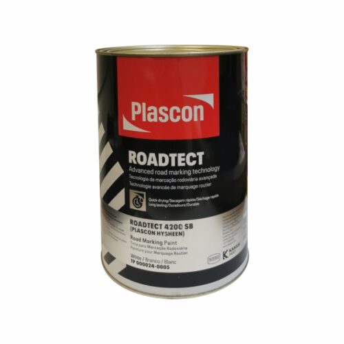 ROAD MARKING WHITE 5L PLASCON TP24