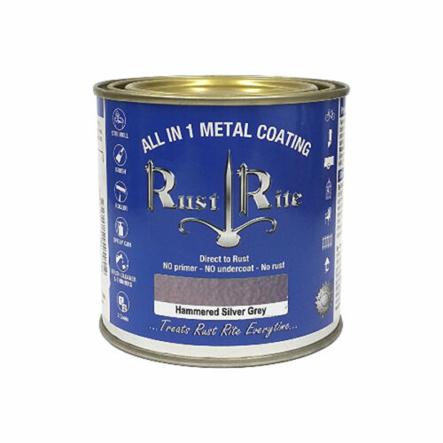 RUSTRITE HAMMERED SILVER 500ML