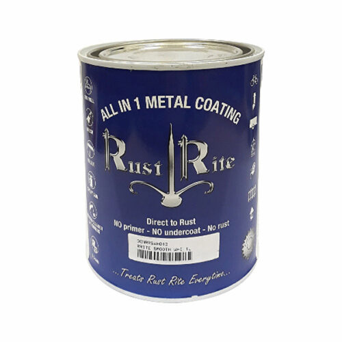 RUSTRITE SMOOTH ENA WHITE 1L