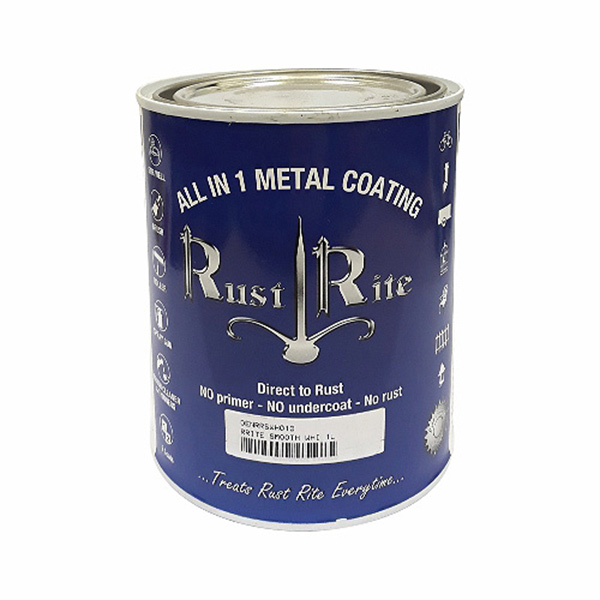 RUSTRITE SMOOTH ENA WHITE 1L