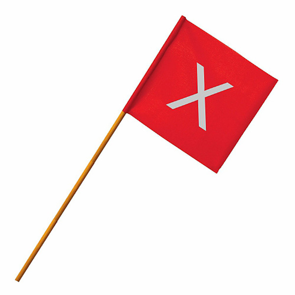 RED DANGER FLAG