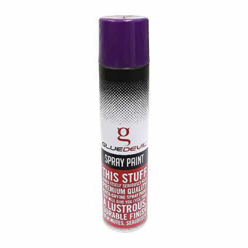 S/PAINT FL VIOLET 300ML GLUE DEVIL