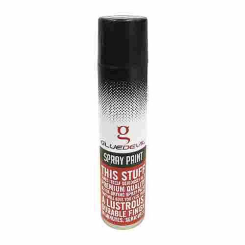 S/PAINT H/R BLK 300ML GLUE DEVIL