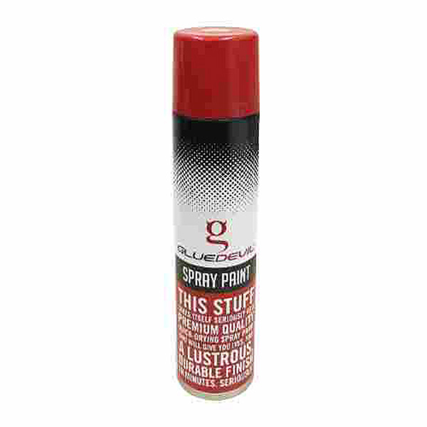 S/PAINT H/R RED 300ML GLUE DEVIL