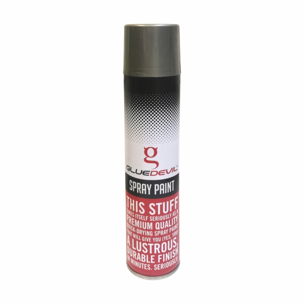 S/PAINT METALLIC GREY 300ml GD