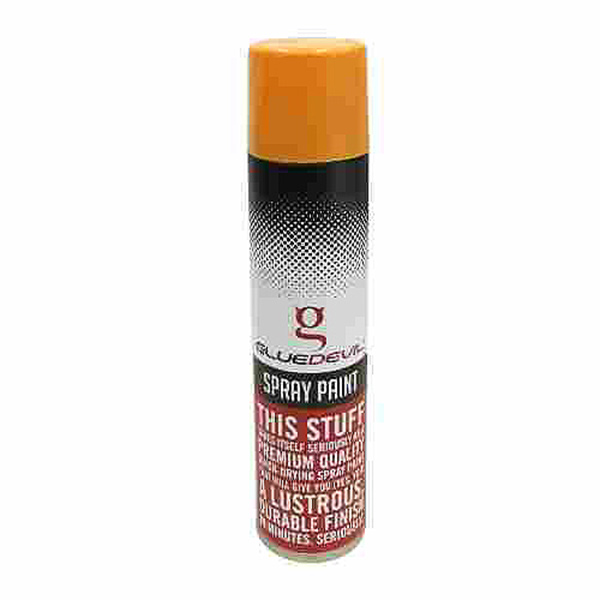 S/PAINT ORANGE 300ML GLUE DEVIL