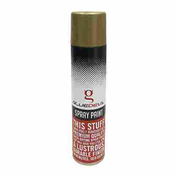 S/PAINT R/P GOLD 300ML GLUE DEVIL