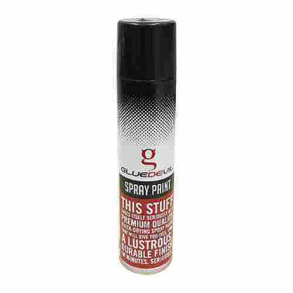 S/PAINT SAT BLK 300ML GLUE DEVIL