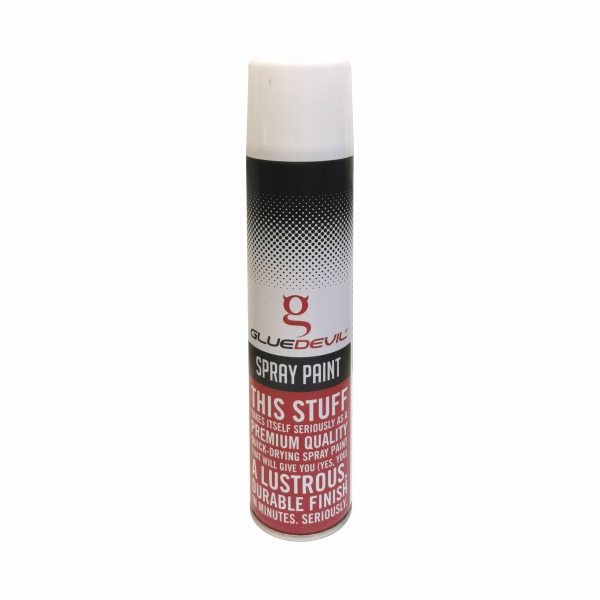 S/PAINT SATIN WHITE 300ml GD