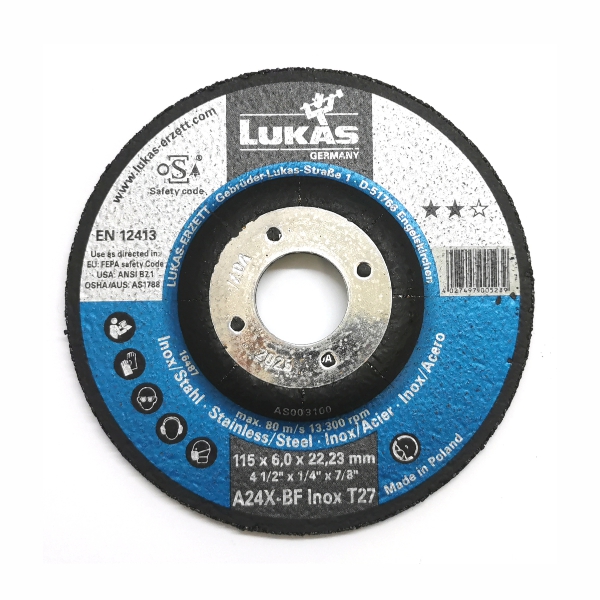 GR DISC INOX 115 LUKAS