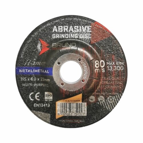 GR DISC STEEL 115-6 A24 ECONO