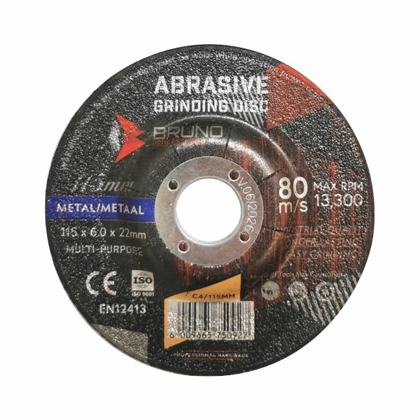 GR DISC STEEL 115-6 A24 ECONO