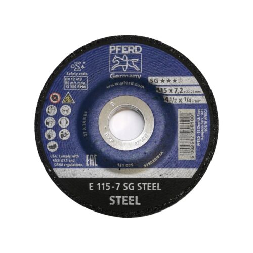GR DISC STEEL 115-7 SG PFERD
