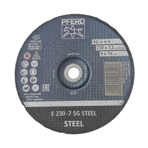 GR DISC STEEL 230-7 SG PFERD