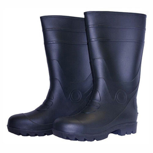 GUMBOOTS SOFT TOE BLK S 9