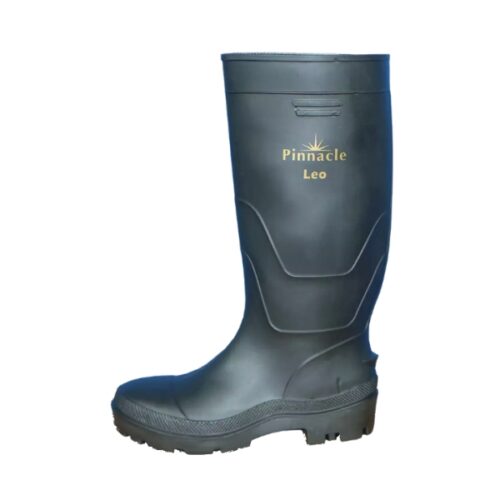 GUMBOOTS HARD TOE BLK S 12