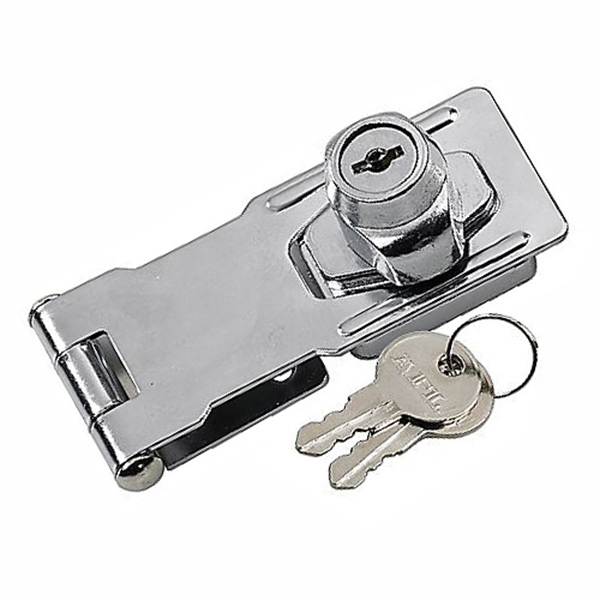 HASP & STAPLE LOCKABLE 100MM CP