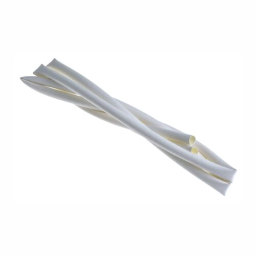HEAT SHRINK TUBING 5MM 1MT WHITE