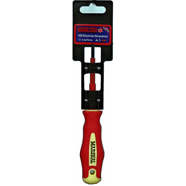 S/DRIVER INS 1000V FLAT 3.5X75 ECONO