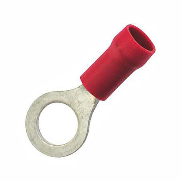 LUG RING RED 5.3MM 22-16 20PC