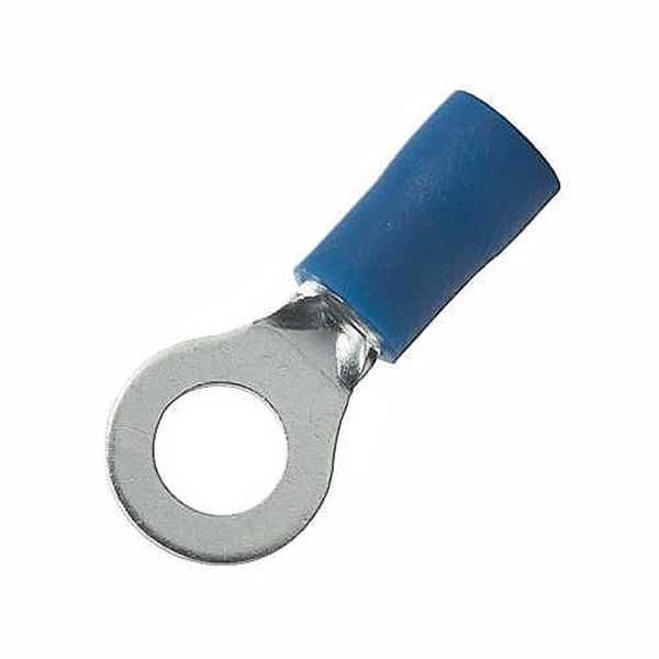 LUG RING BLUE 6.4MM 16-14 5PC