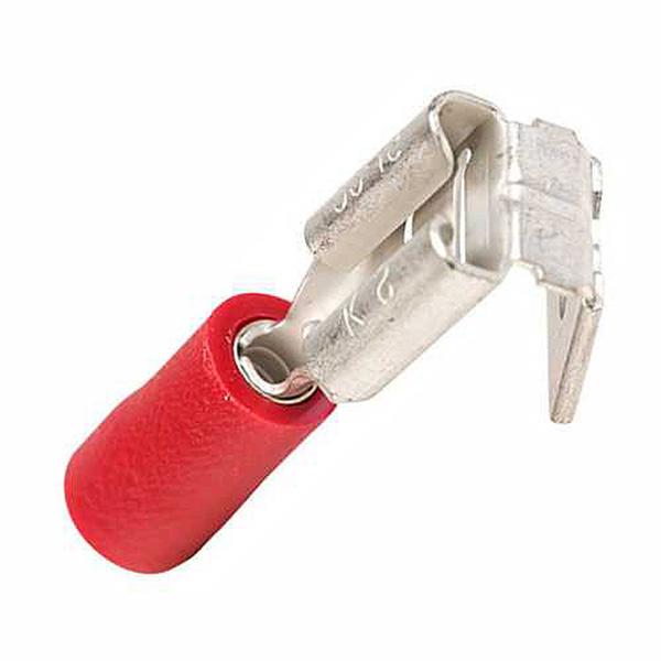 LUG PIG BACK RED 6.35X0.8 20PC