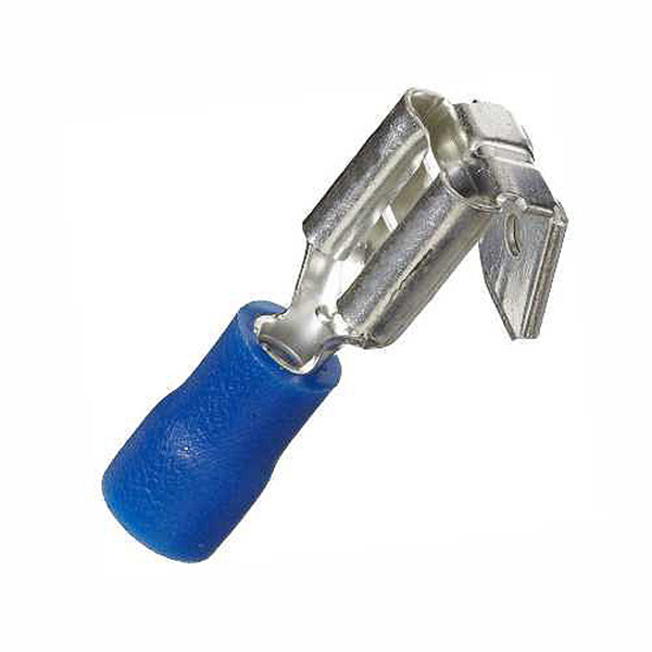 LUG PIG BACK BLUE 6.35X0.8 20PC