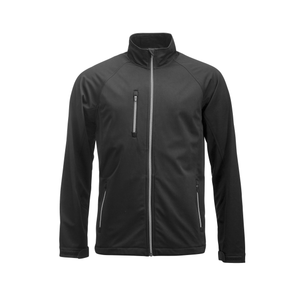 JACKET SOFTSHELL BLK LARGE