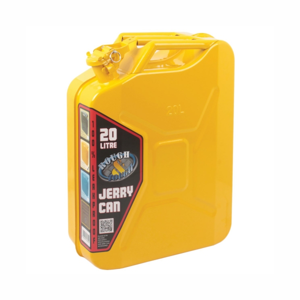 JERRY CAN METAL 20LT YEL DIESEL