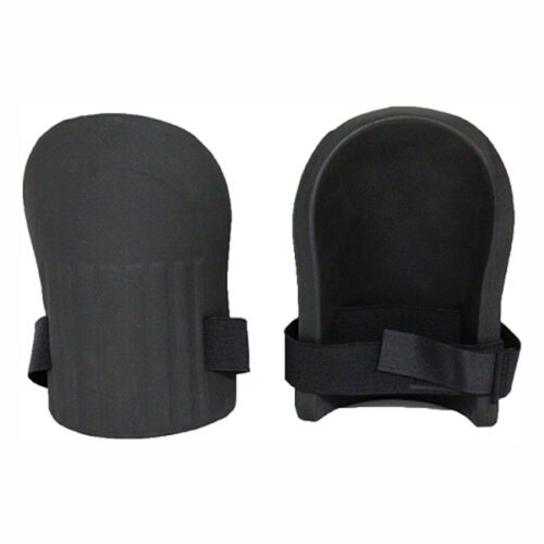 KNEE PADS BLACK FOAM PAIR