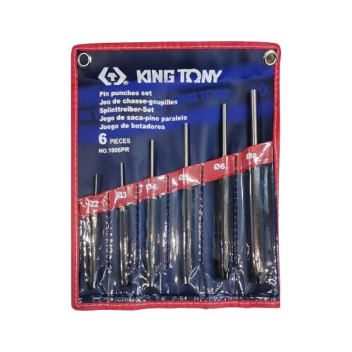 PUNCH PIN SET 6PC KING TONY