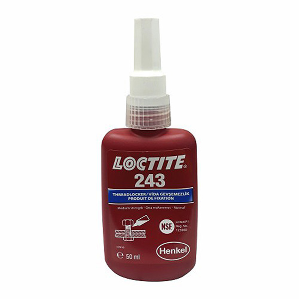 LOCTITE MED BOLT/NUT 50G   243